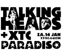 Casa Muro Stampa - Vintage Concert Concerto Poster - Talking Heads - A4,A3,A2,A1