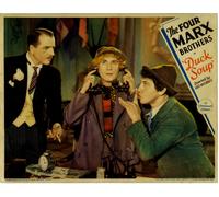 Casa Muro Stampa - Vintage Film Poster -anatra Zuppa Marx BROTHERS-A4,A3,A2