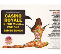 Casa Muro Stampa - Vintage Film Poster - Casino Royale - A4,A3,A2,A1
