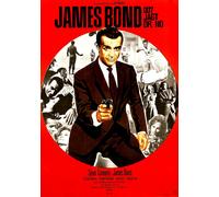 Casa Muro Stampa - Vintage Film Poster - Dr No - James Bond - A4,A3,A2,A1