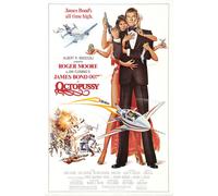 Casa Muro Stampa - Vintage Film Poster - James Bond Octopussy - A4, A3