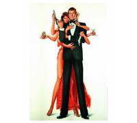 Casa Muro Stampa - Vintage Film Poster - James Bond Octopussy - A4,A3,A2,A1