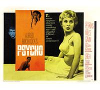 Casa Muro Stampa - Vintage Film Poster - Psycho - A4,A3,A2,A1