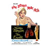 Casa Muro Stampa - Vintage Film Poster - Sette Anno ITCH-A4, A3, A2, A1, A0