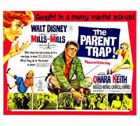 Casa Muro Stampa - Vintage Film Poster - The Parent Trap - A4,A3,A2,A1