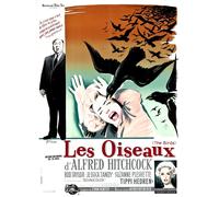 Casa Muro Stampa - Vintage Film Poster - The Uccelli - A4, A3, A2, A1, A0