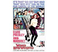 Casa Muro Stampa - Vintage Film Poster - Viva Las Vegas - A4,A3,A2,A1