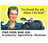 Casa Muro Stampa - Vintage Guerra Poster - Trova il Tuo Lavoro -A4 , A3,A2,A1,A0