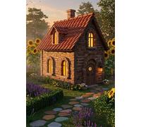 Casa Pebble Puzzle 1200 Pezzi per Adulti e Ragazzi, Puzzles Classico, Puzzle Adulti 1200 pezzi Girasoli, Decorazione Casa, Idea Regalo Creativa e Divertente, Intrattenimento Antistress 75x50cm