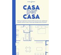 CASA PER CASA: Il diario per organizzare l’acquisto della tua prima casa: confronta gli immobili, annota le visite e valuta ogni dettaglio prima di decidere.