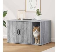 Casa per Gatti Sonoma grigio 85 x 55 x 50,5 cm