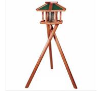 Casa per uccelli con silo ø 50 × 34 cm/1,40 m marrone