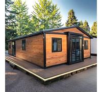 Casa piccola modulare prefabbricata da 40FT - Casa contenitore espandibile portatile, design pieghevole personalizzato per soggiorno in fattoria, cottage o uso mobile