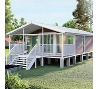 Casa piccola prefabbricata a basso prezzo del produttore della casa del mini contenitore in acciaio portatile per uso del negozio Espandibile a 2 piani contenitore prefabbricato Casa
