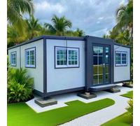 Casa piegante modulare del contenitore della camera da letto della piccola casa pronta fuori griglia 2-3, struttura prefabbricata per la vita mobile o l'alloggio del cantiere
