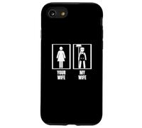 Casa Pittore Tua Moglie Mia Moglie Marito Divertente Pittore Custodia per iPhone SE (2020) / 7/8