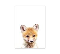 Casa Poster Decorativo Poster E Stampe Nordici Elefante Zebra Giraffa Panda Koala Animali Arte Murale Tela Dipinti Immagini Murali Decorazioni per La Cameretta dei Bambini(K,40X50cm)