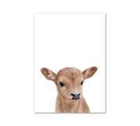 Casa Poster Decorativo Poster E Stampe Nordici Elefante Zebra Giraffa Panda Koala Animali Arte Murale Tela Dipinti Immagini Murali Decorazioni per La Cameretta dei Bambini(I,30x40cm)