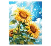 Casa Poster Decorativo Poster E Stampe Vintage Di Girasoli, Piante, Fiori E Tramonto, Stampe Su Tela, Quadri Da Parete Per L'arredamento Del Soggiorno(G,40x60cm)