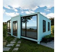 Casa prefabbricata, casa piccola, casa modulare portatile, casa vivente | Casa modulare 20FT/40FT Piccole case prefabbricate, Casa minuscola prefabbricata - Cabina pronta per vivere per uso familiare