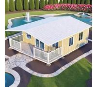 Casa prefabbricata vivente portatile mobile su ordinazione 20ft 30ft 40ft Casa espandibile pieghevole del contenitore per l'hotel, la villa, l'appartamento, l'edificio per uffici, l'ospedale, il