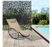 casa.pro Pannello Divisorio per Spazi Esterni Interni Schermatura Decorativa con Struttura Traforata Schermo Divisore in Acciaio 180 x 90 cm Nero