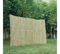 casa.pro Recinzione Frangivista in bambù Schermatura per Giardino Balcone Terrazza Tappetino Divisorio in Effetto Naturale 120 x 300 cm Frangivento Protezione Privacy