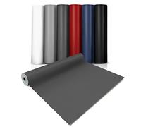 casa pura® CV Expotop - Rivestimento per pavimento in PVC extra resistente all'abrasione (espanso), tinta unita antracite, superficie strutturata, al metro (200 x 100 cm)