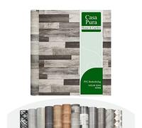 casa pura CV Plaza - Rivestimento per Pavimento in PVC (espanso) Extra Resistente all'abrasione, “Olmo Oak 999M”, Effetto Legno, Superficie Strutturata, al Metro (200 x 1500 cm)