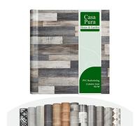 casa pura CV - Rivestimento per pavimento PLAZA - Rivestimento per pavimenti in PVC extra resistente all'abrasione (schiumato) - Cuban Oak Mix 967M - Superficie strutturata (200 x 150 cm)