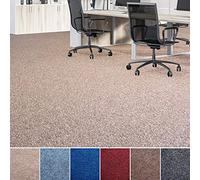 Casa Pura® Malta Moquette agugliata, dimensioni a scelta, certificato Gut, senza fumi, idrorepellente, al metro, beige, beige