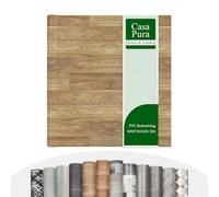 casa pura Pavimento in PVC - Pellicola in vinile per mobili e pavimenti, adesivi effetto legno, pavimento in PVC, rullo antiscivolo (Aspect Rovere Rustico - 200 x 500 cm)