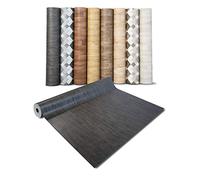 casa pura Pavimento in PVC - Pellicola in vinile per mobili e pavimenti, adesivi effetto legno, pavimento in PVC, rullo antiscivolo (Aspect Rovere Grigio, 100 x 300 cm)