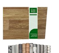 casa pura | Rovere Rustico | Pavimento in vinile al metro - Effetto legno piastrellato - Rivestimento per pavimenti in PVC - Rivestimento per pavimenti | 100 x 150 cm