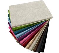 casa pura - Tappetino da bagno morbido a pelo lungo, antiscivolo, disponibile in diverse misure e set combinabile, certificato Öko-Tex 100, disponibile in diversi colori di tendenza, Microfibra, Snow White/Weiß, 80 x 150 cm