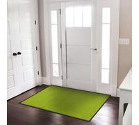 casa pura - Tappetino per Ingresso da interno Rhine tappetino antiscivolo e antipolvere, zerbino d'ingresso per interni, zerbino lavabile e ultra assorbente - verde limone, 40 x 60 cm
