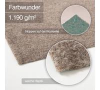 Casa Pura Tappeto Erba Artificiale Beige 1190g/m² Pro Beige 0,9cm
