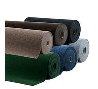 Casa pura - Tappeto erboso artificiale al metro, moquette esterna, molti colori a scelta, balcone, terrazza, giardino, ecc., 100 x 800 cm, colore: Marrone
