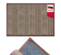 Casa Pura® - Tappeto in bambù naturale ipoallergenico, per bagno, soggiorno, cucina, camera, colore, marrone, 150x200cm
