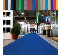 casa pura Tappeto Messet fino a 40 m di lunghezza - ignifugo - tappeto di avvento, tappeto VIP - Prodotto per uso privato e commerciale., Polipropilene, Blu, 2 m x 6 m