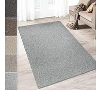 casa pura Tappeto passatoia Carlton, in tessuto piatto, motivo discreto, disponibile in diverse misure, come runner da cucina, corridoio (grigio chiaro, 300 x 150 cm)