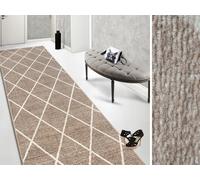 Casa Pura Teppich-Läufer Su Misura Cosenza Beige Runner Tappeto