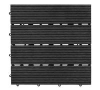 Casa Pura Wpc da Terrazza Reale Giacca Lavorata a Maglia Tegola IN Legno Look