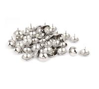 Casa rotondo metallo con testa a cupola Chiodo tappezzeria 25mm Dia 50pz