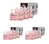 Casa Sant'Orsola - Mini Bottiglie Prosecco D.O.C. Rosè Millesimato Extra Dry, da Uve Glera e Pinot Nero, Gusto Delicato con Note Fruttate e Floreali, 3+1x200 ml (Confezione da 3)