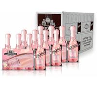 Casa Sant'Orsola - Mini Bottiglie Prosecco D.O.C. Rosè Millesimato Extra Dry, da Uve Glera e Pinot Nero, Gusto Delicato con Note Fruttate e Floreali, 3+1x200 ml (Confezione da 6)