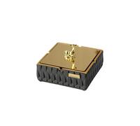 Casa Semplice Soggiorno Luce Lusso Creativo Ufficio Posacenere Portafazzoletti Decorazione da scrivania Accessori for riporre(A)