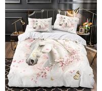 Casa stravagante Set Di Copripiumino Set di 3 Pezzi stampa di 3D morbida con federa cerniera nascosta Progettazione architettonica fantasy copripiumino for bambini e ragazze King（220x240cm）