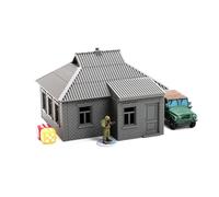Casa suburbana ucraina USH_01 - Wargaming terreno stampato 3D, 28 mm/15 mm, Zona Alfa, Modern Warfare, Team WW3 (15 mm)