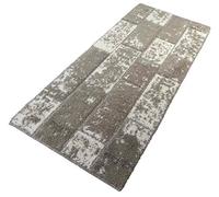 CASA TESSILE Tappeto da Bagno Antiscivolo Brick - Visone, 60x130 cm.